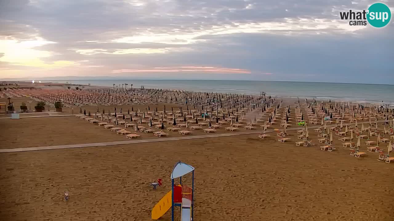 Kamera Bibione plaža Lido del Sole | Italija