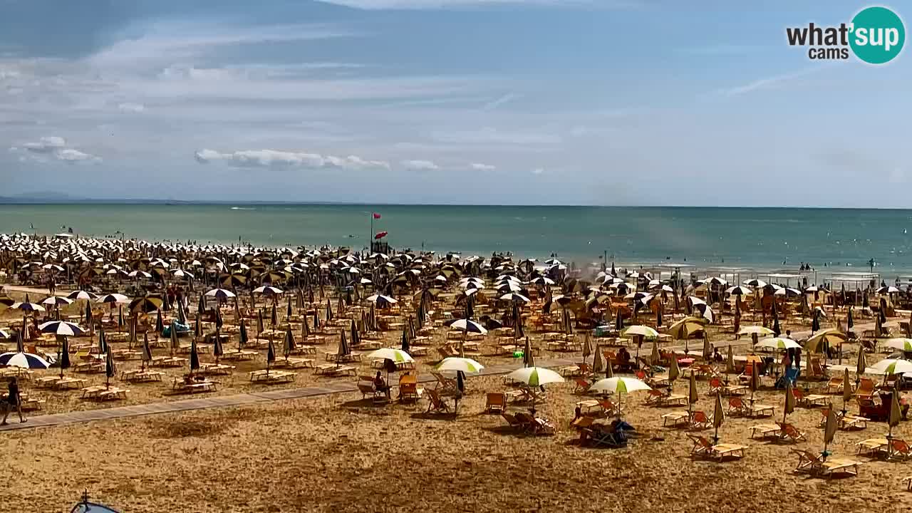 Kamera Bibione plaža Lido del Sole | Italija