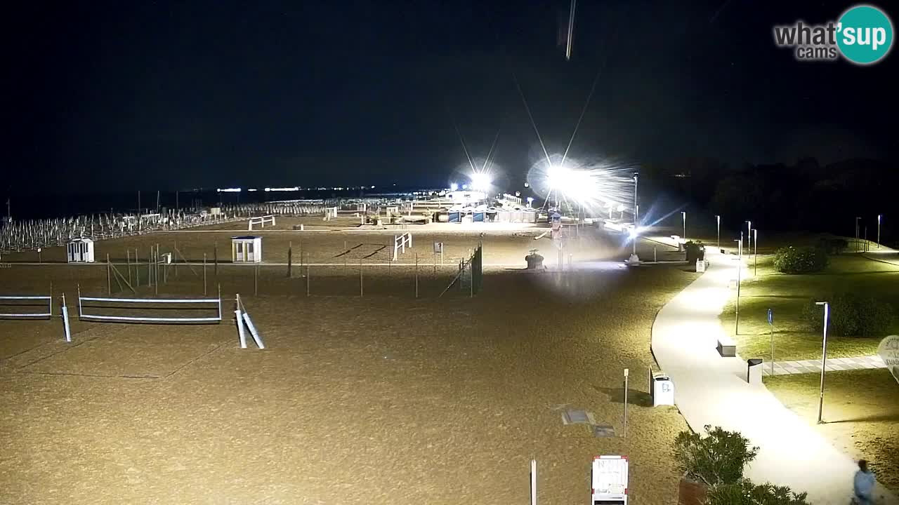 Kamera Bibione plaža Lido del Sole | Italija