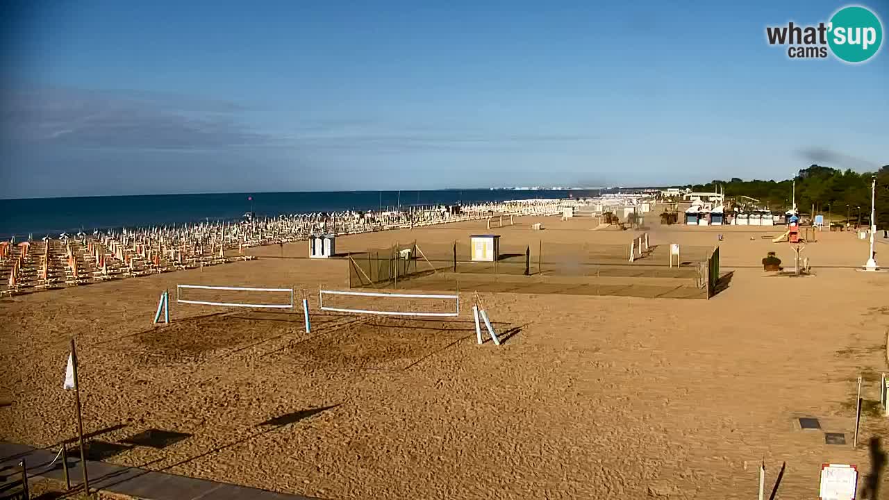 Livecam Bibione Lido del Sole | Plage Bibione | Italie