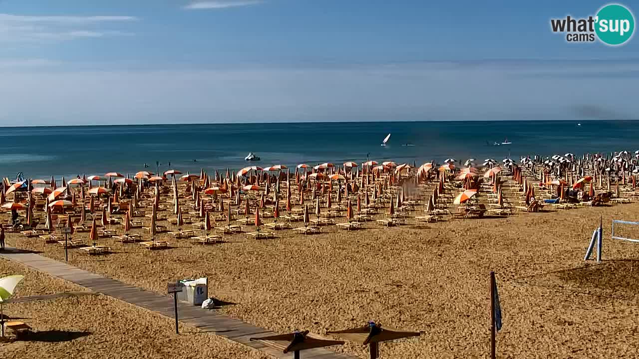 Bibione Webcam Lido del Sole | Bibione spiaggia