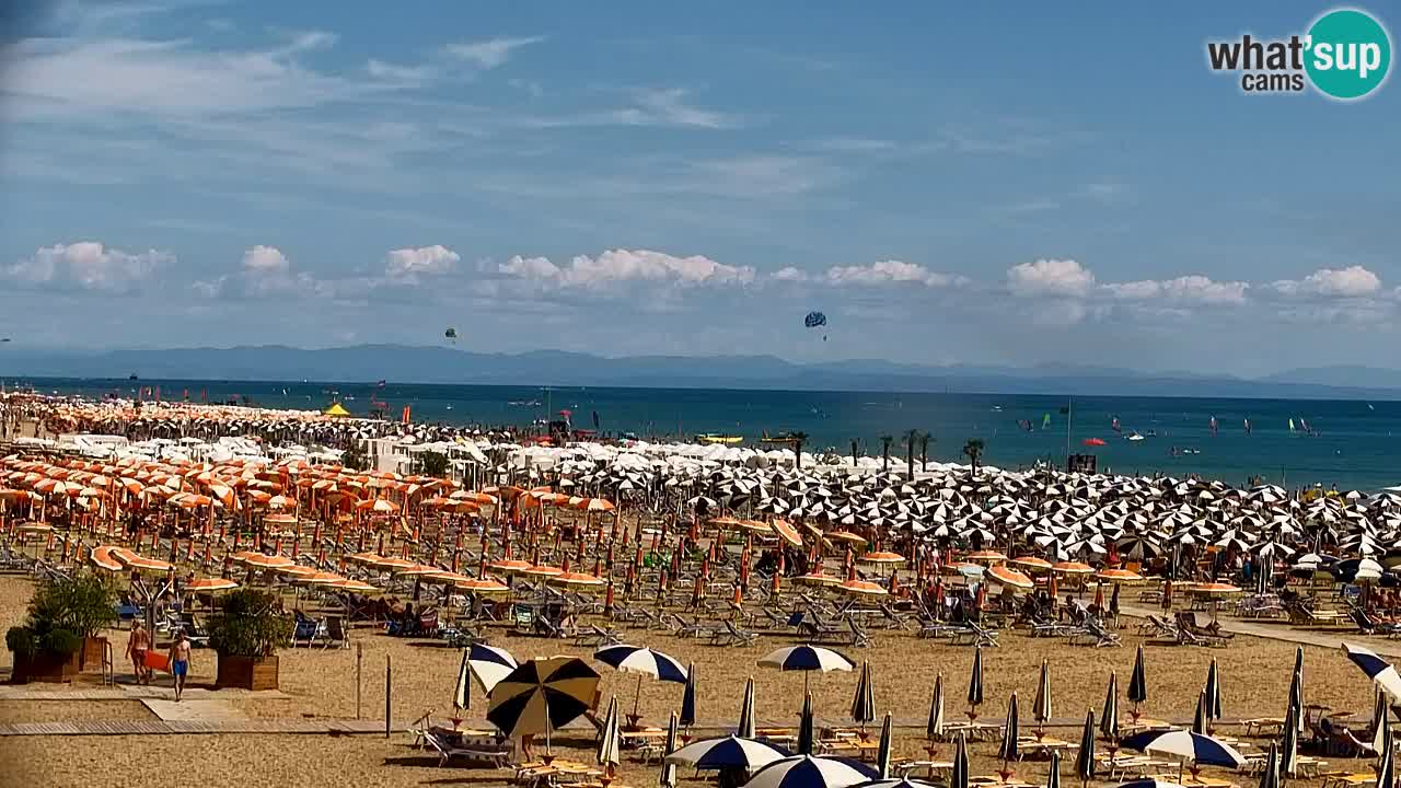 Kamera Bibione plaža Lido del Sole | Italija