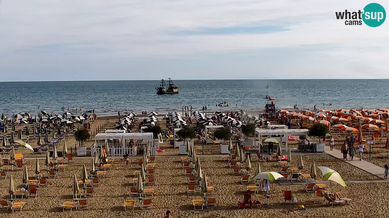 Kamera Bibione plaža Lido del Sole | Italija