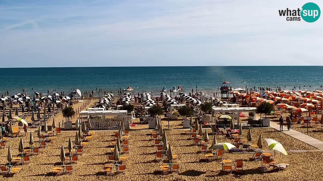Webcam Bibione Lido del Sole | Bibione strand | Italien