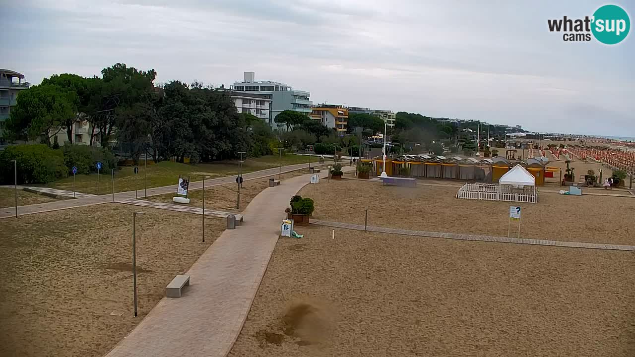 Kamera Bibione plaža Lido del Sole | Italija