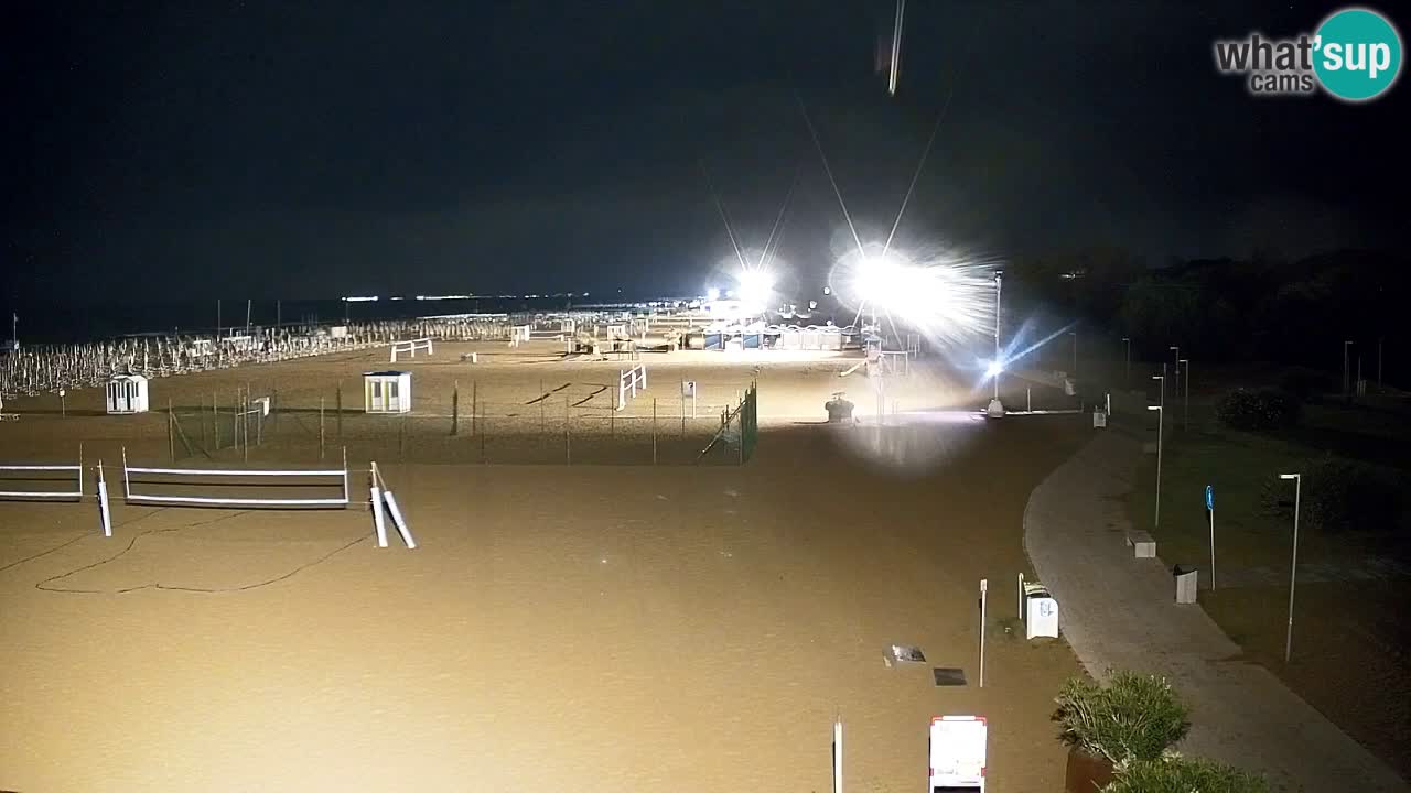Kamera Bibione plaža Lido del Sole | Italija