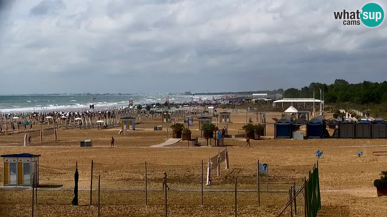 Kamera Bibione plaža Lido del Sole | Italija