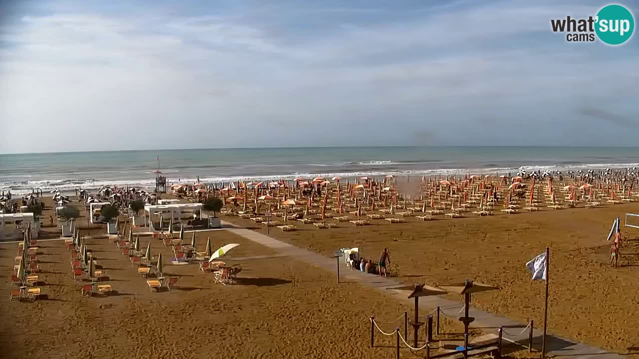 Webcam Bibione Lido del Sole | Bibione strand | Italien