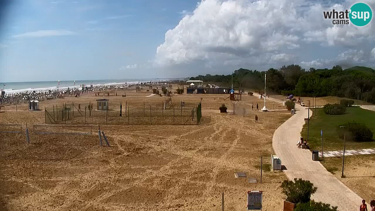 Kamera Bibione plaža Lido del Sole | Italija