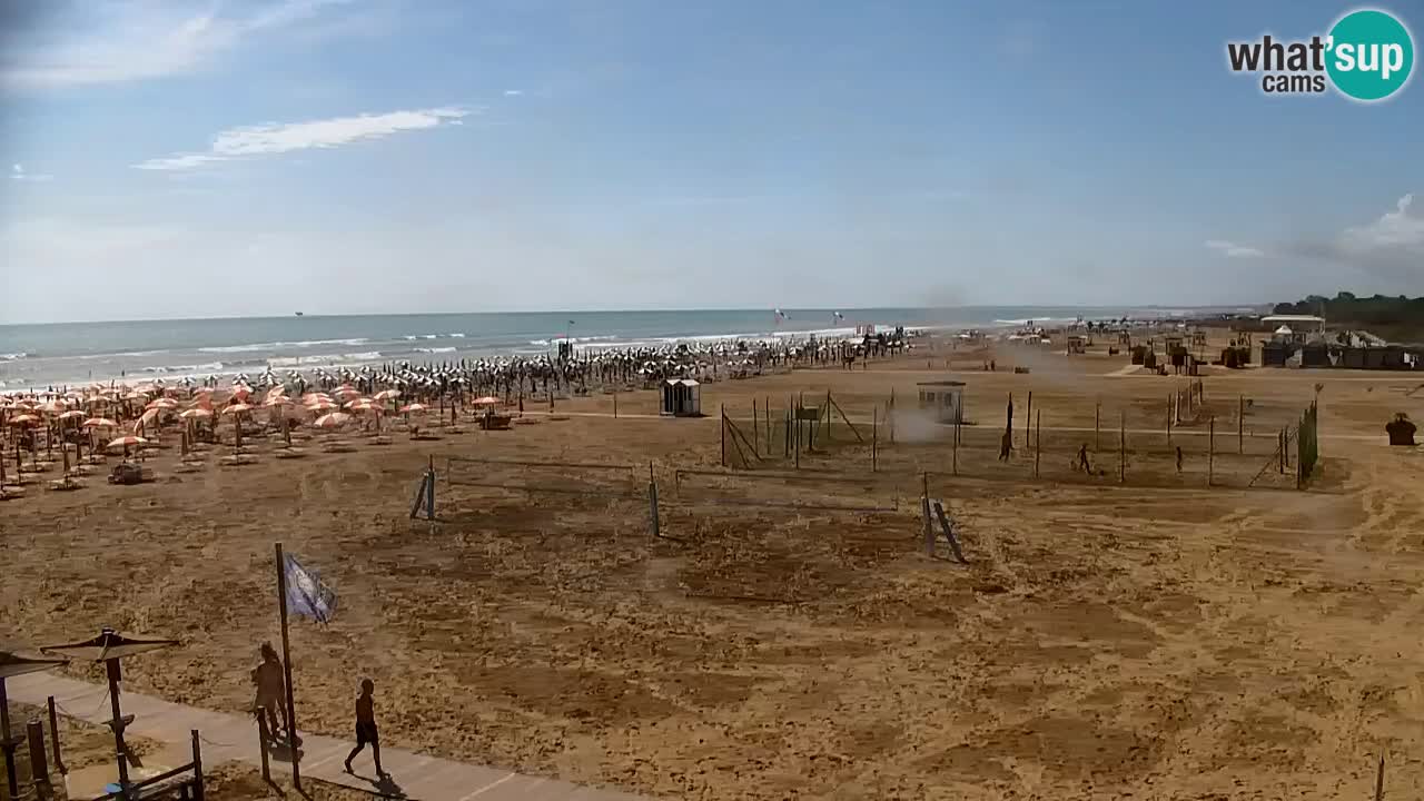 Kamera Bibione plaža Lido del Sole | Italija