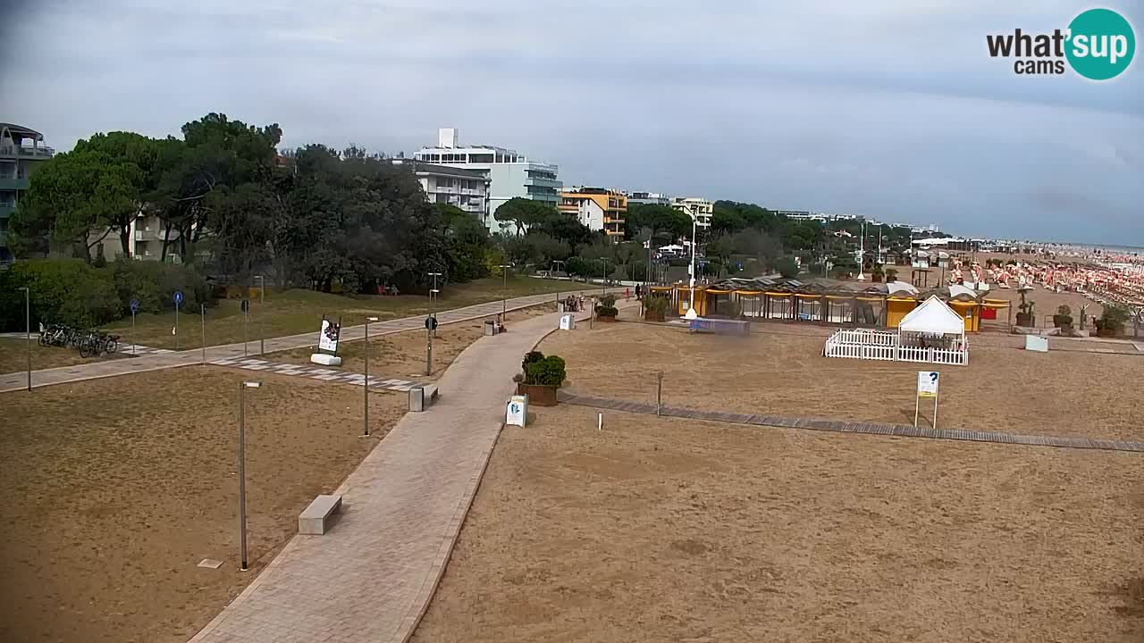 Kamera Bibione plaža Lido del Sole | Italija