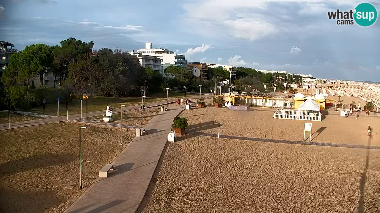 Kamera Bibione plaža Lido del Sole | Italija