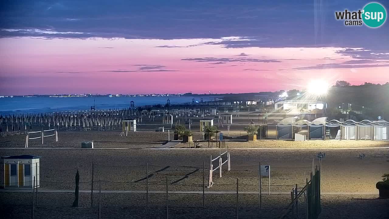 Kamera Bibione plaža Lido del Sole | Italija