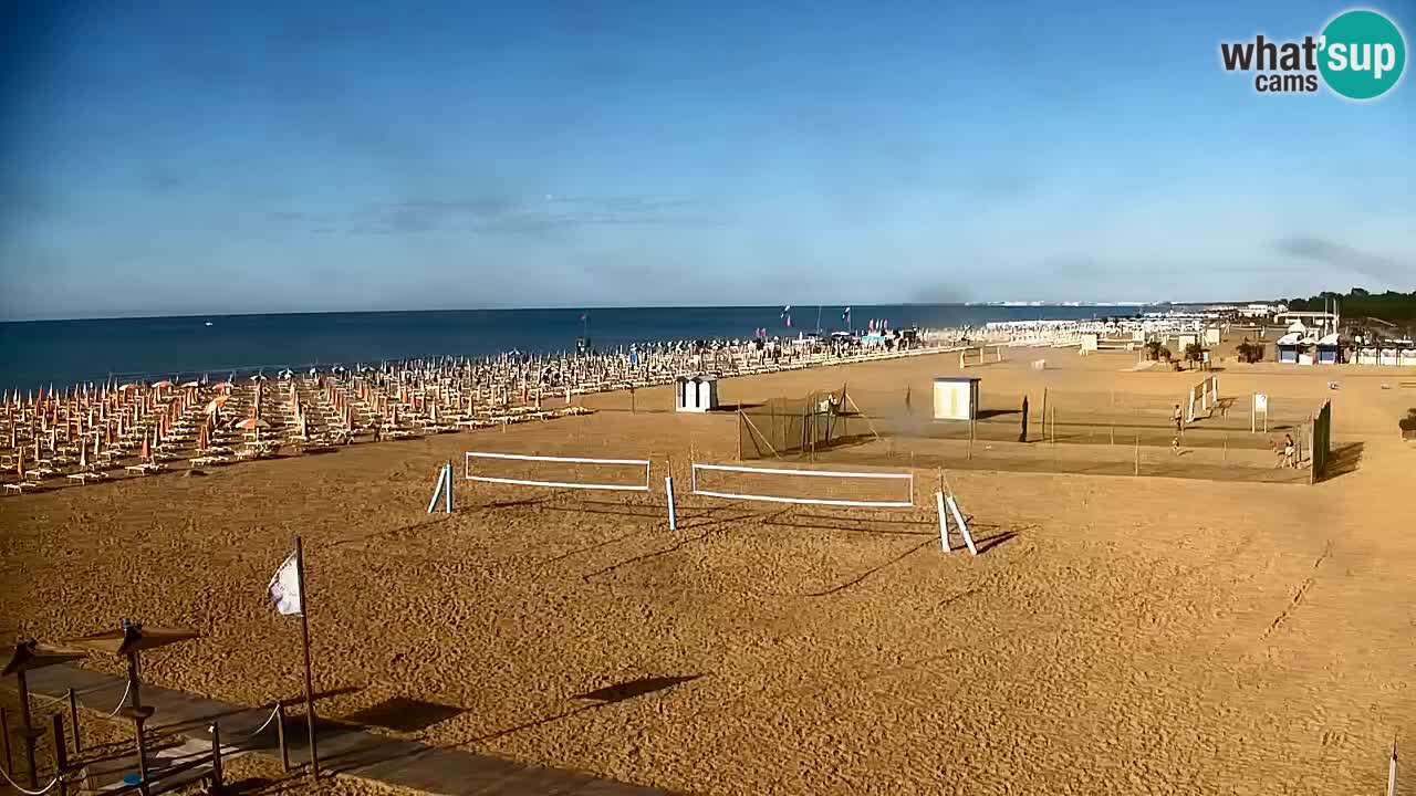 Kamera Bibione plaža Lido del Sole | Italija