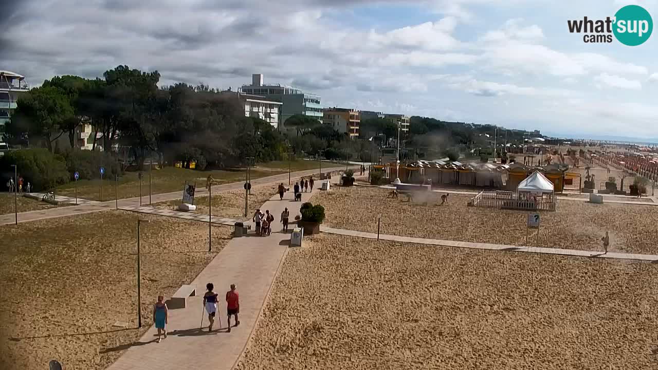 Kamera Bibione plaža Lido del Sole | Italija