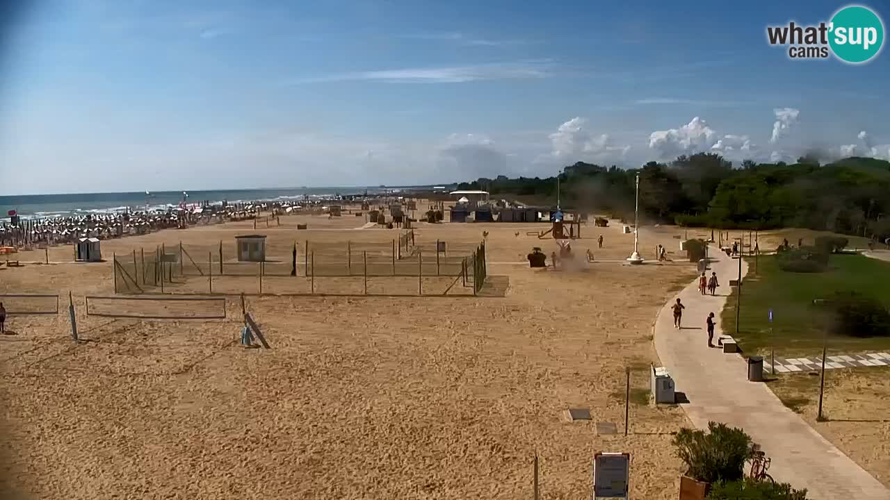 Kamera Bibione plaža Lido del Sole | Italija