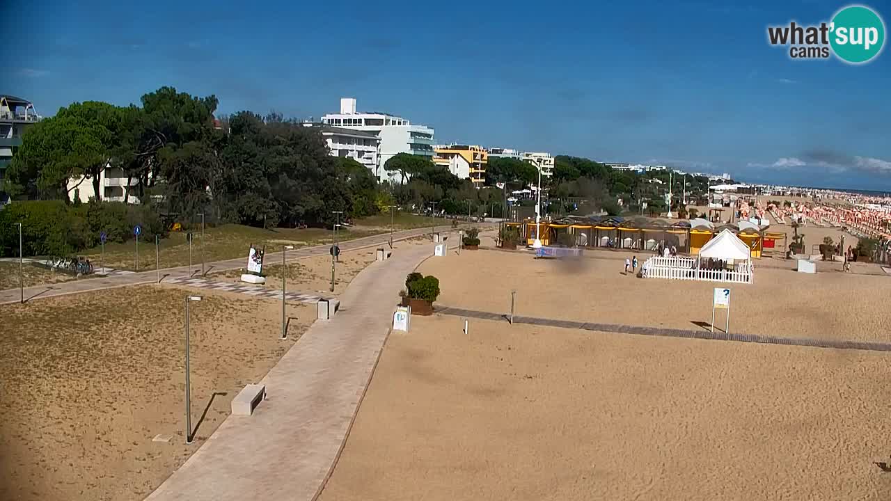 Bibione Webcam Lido del Sole | Bibione spiaggia