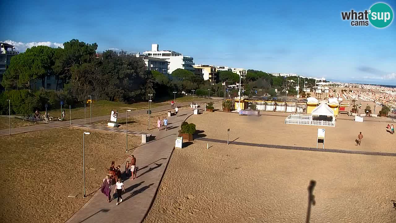 Webcam Lido del Sole | Bibione beach | Italy