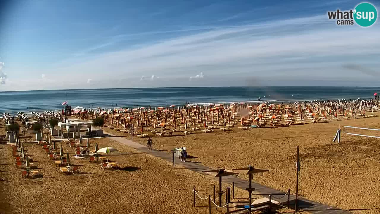 Webcam Lido del Sole | Bibione beach | Italy