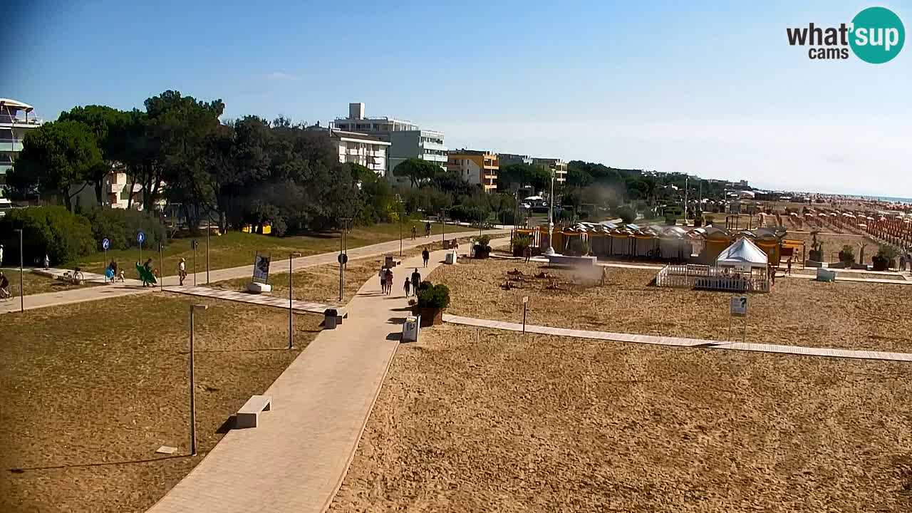 Webcam Bibione Lido del Sole | Bibione strand | Italien