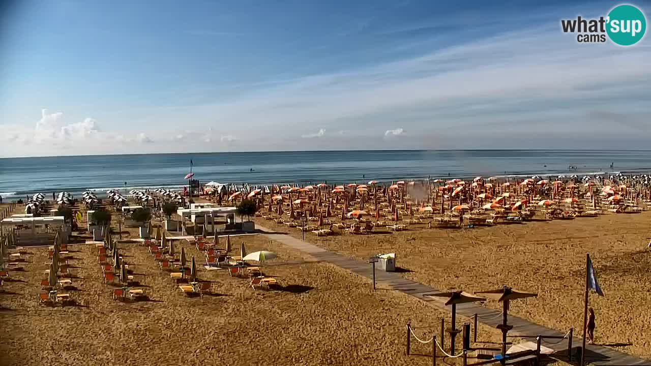 Kamera Bibione plaža Lido del Sole | Italija