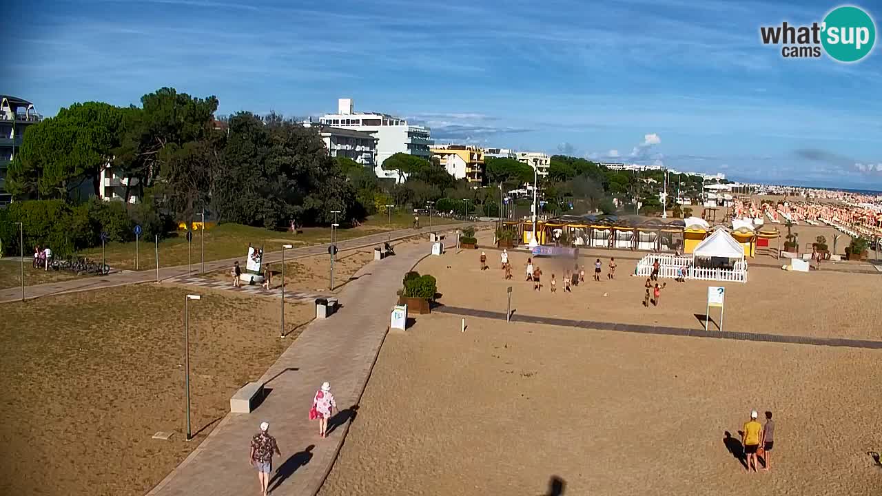 Webcam Lido del Sole | Bibione beach | Italy