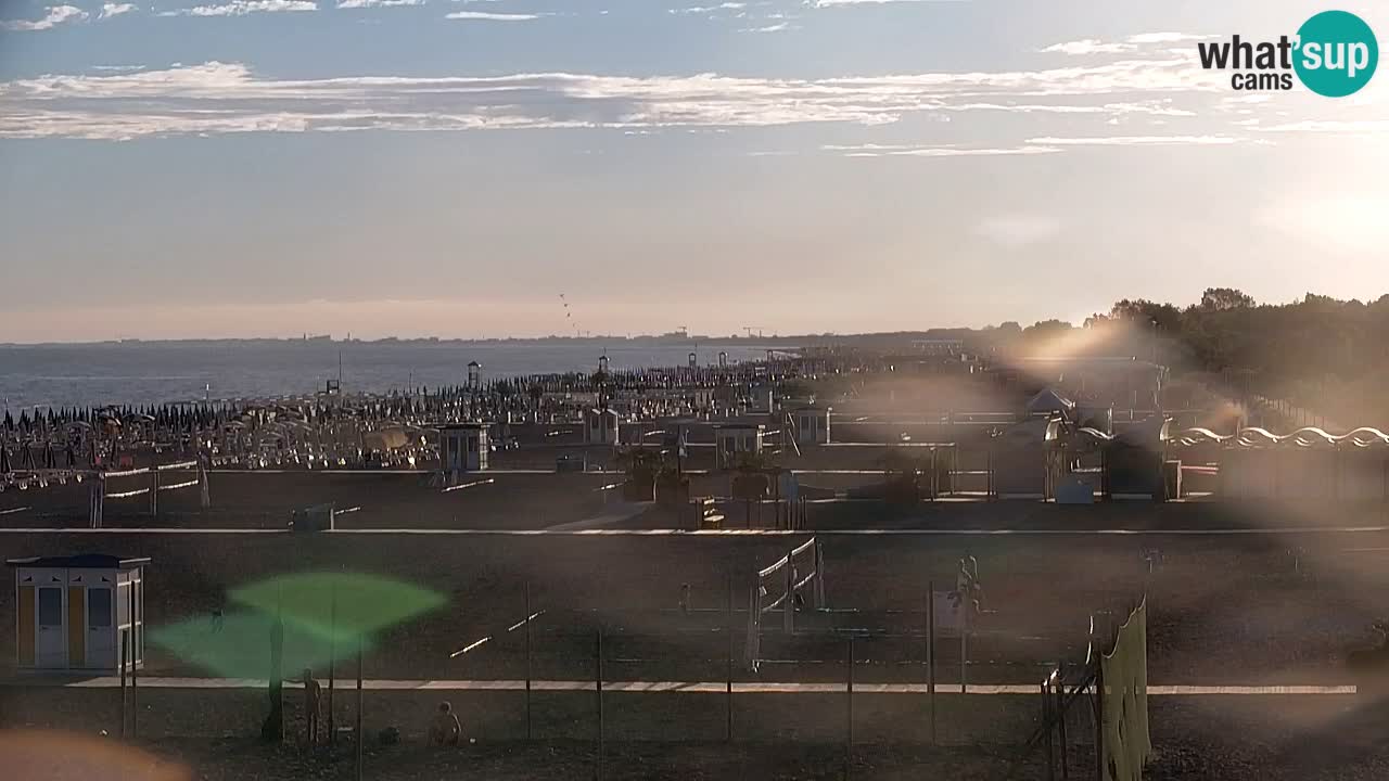 Kamera Bibione plaža Lido del Sole | Italija