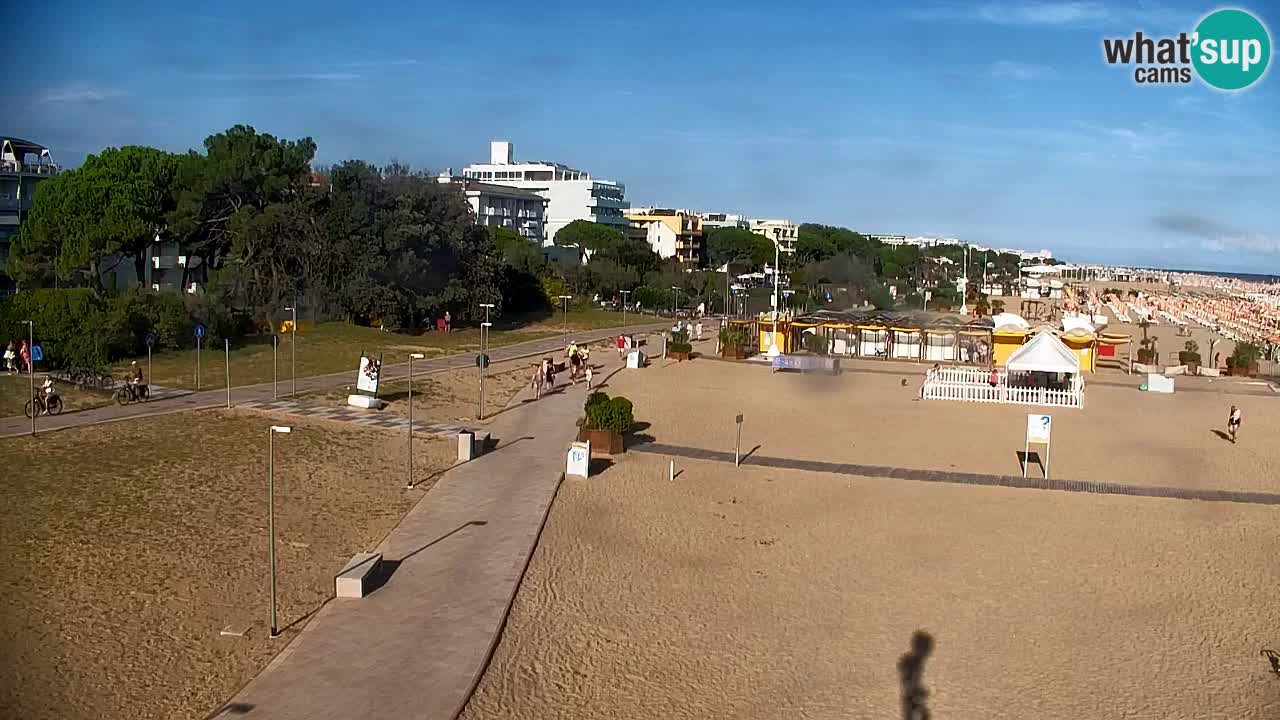 Webcam Bibione Lido del Sole | Bibione strand | Italien
