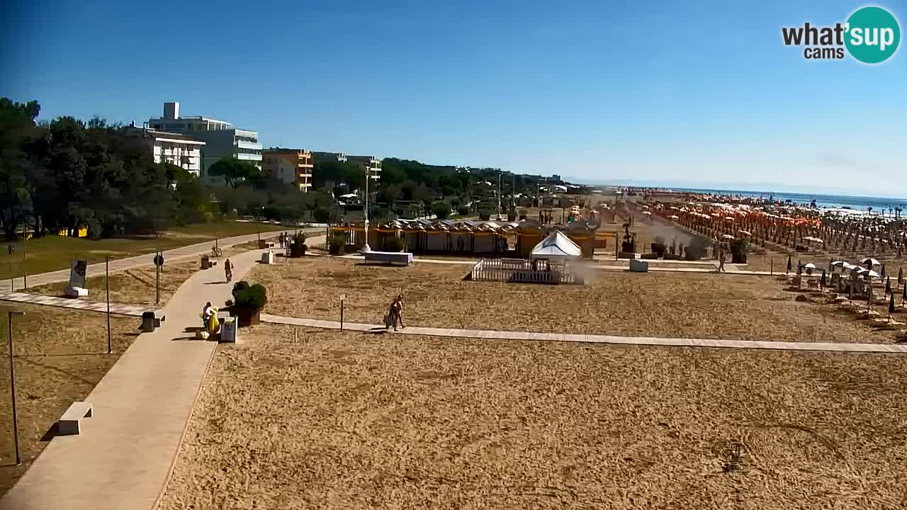 Webcam Lido del Sole | Bibione beach | Italy