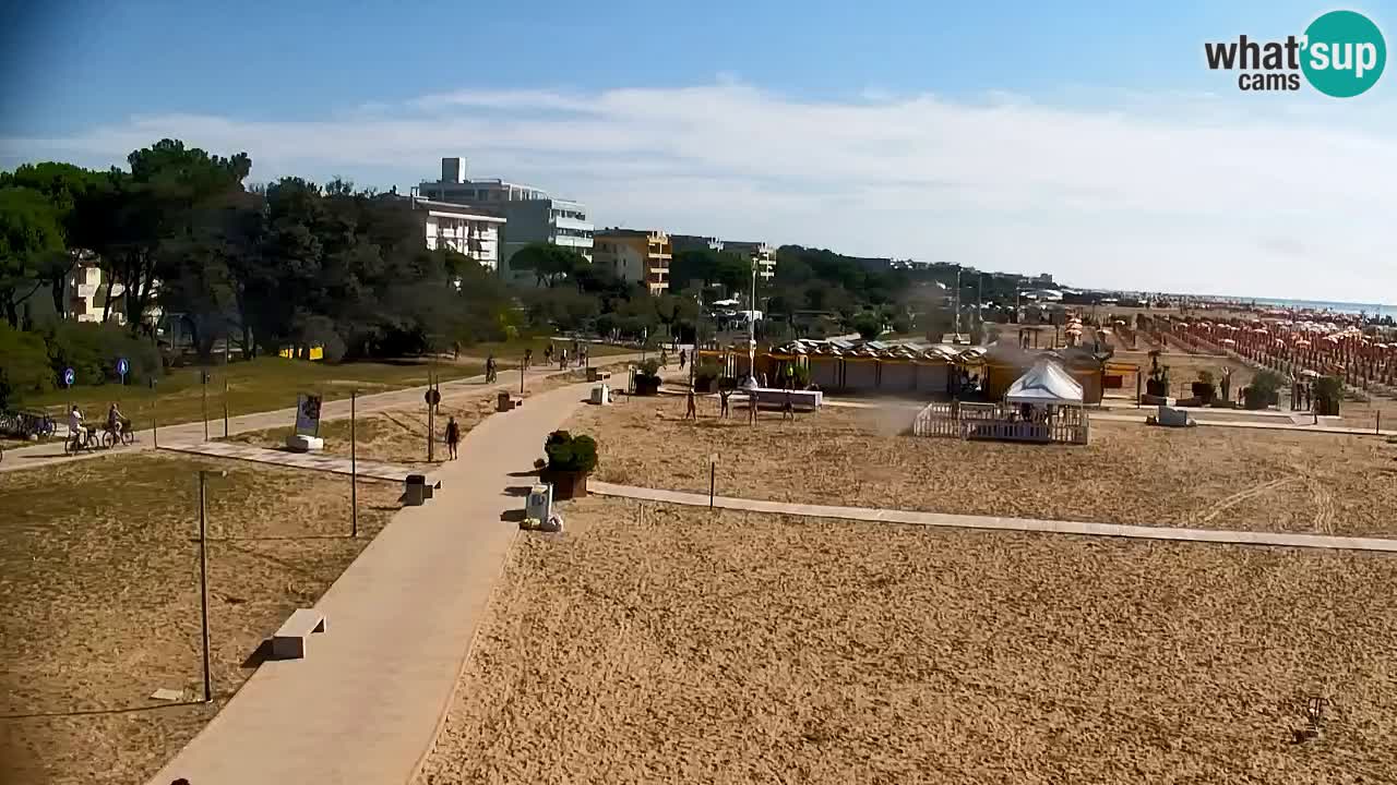 Kamera Bibione plaža Lido del Sole | Italija