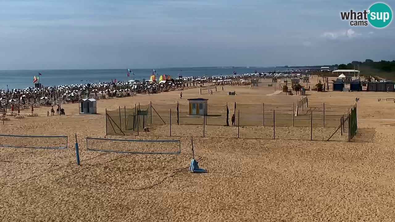 Kamera Bibione plaža Lido del Sole | Italija