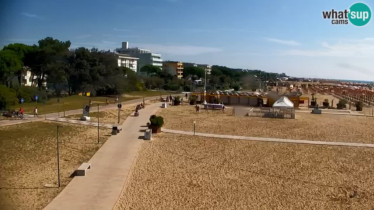 Bibione Webcam Lido del Sole | Bibione spiaggia