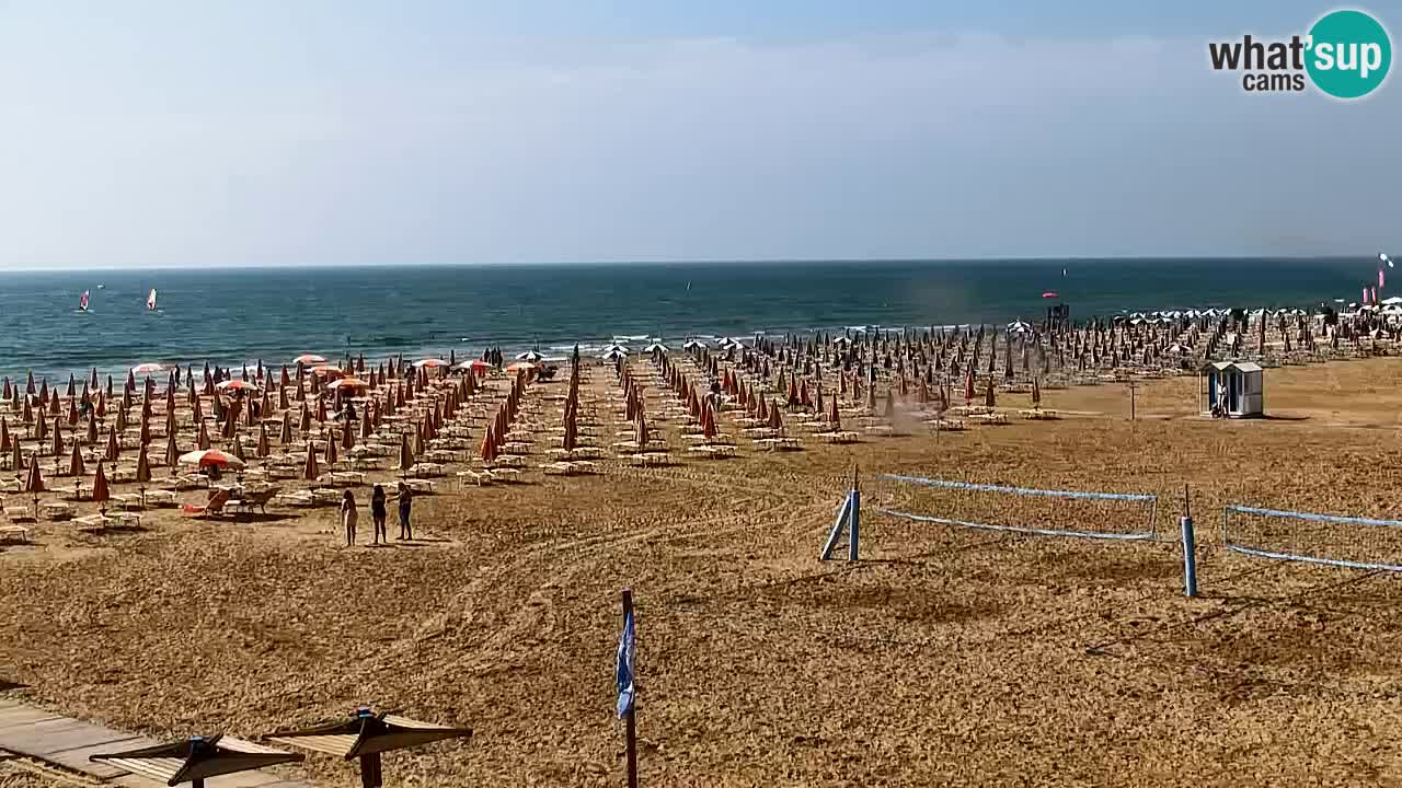Webcam Bibione Lido del Sole | Bibione strand | Italien