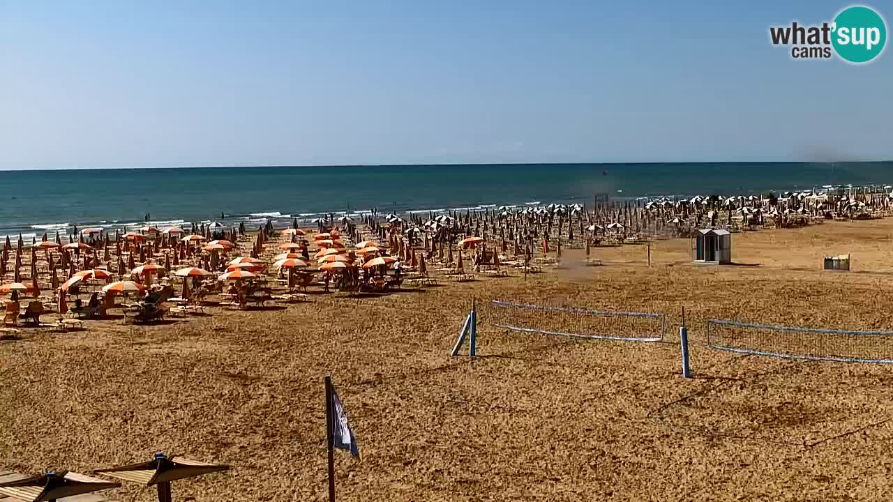 Webcam Bibione Lido del Sole | Bibione strand | Italien
