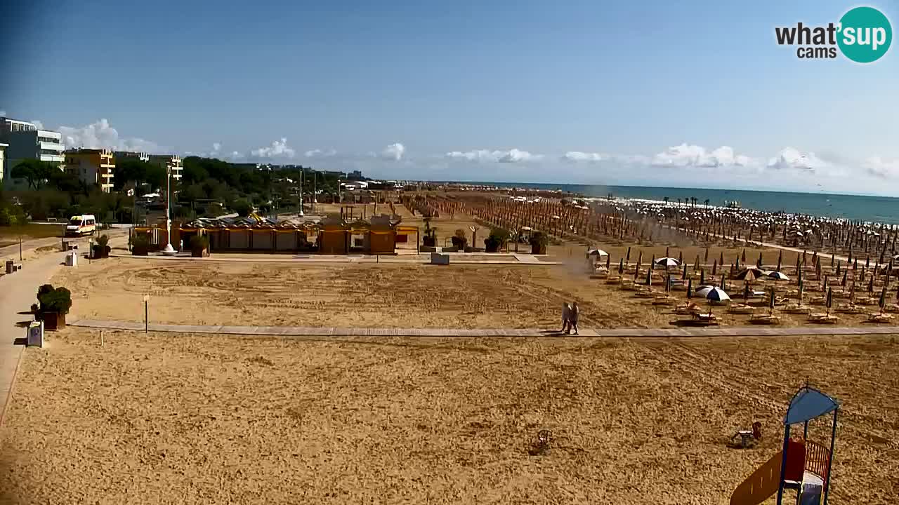 Kamera Bibione plaža Lido del Sole | Italija