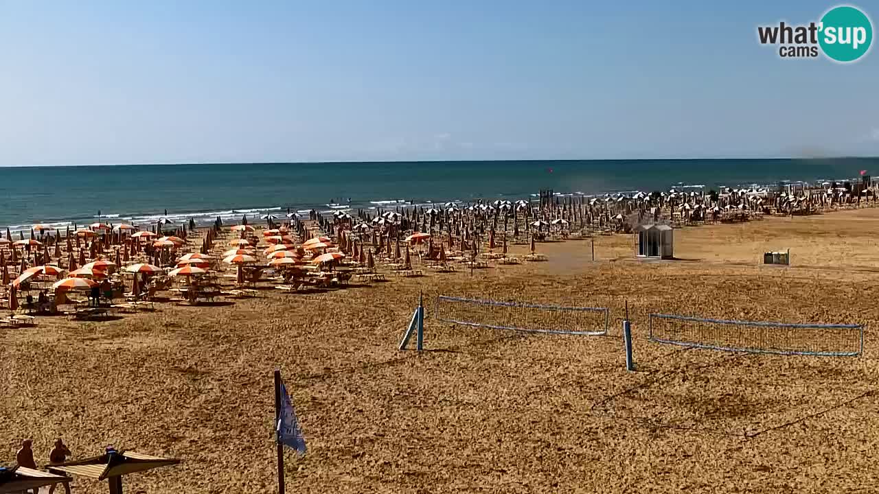Bibione Webcam Lido del Sole | Bibione spiaggia