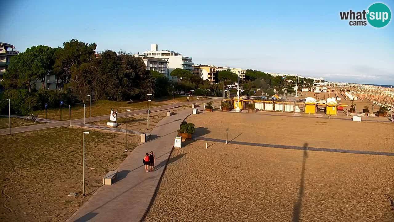 Kamera Bibione plaža Lido del Sole | Italija