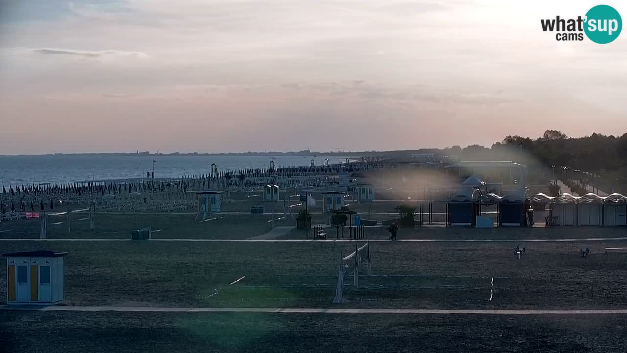 Kamera Bibione plaža Lido del Sole | Italija