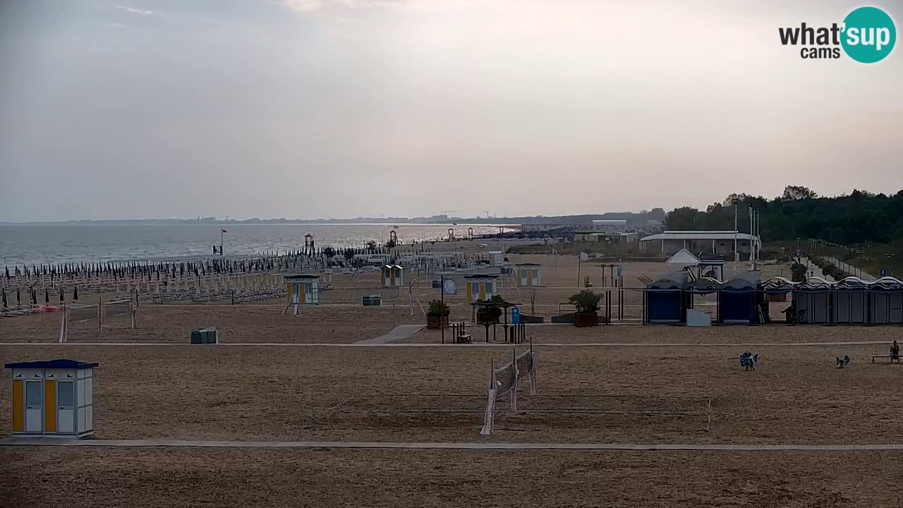 Kamera Bibione plaža Lido del Sole | Italija