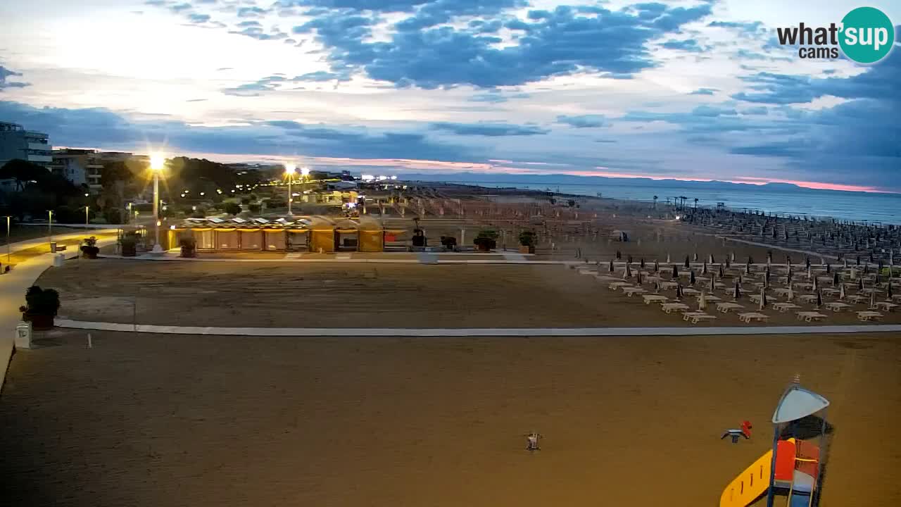 Kamera Bibione plaža Lido del Sole | Italija