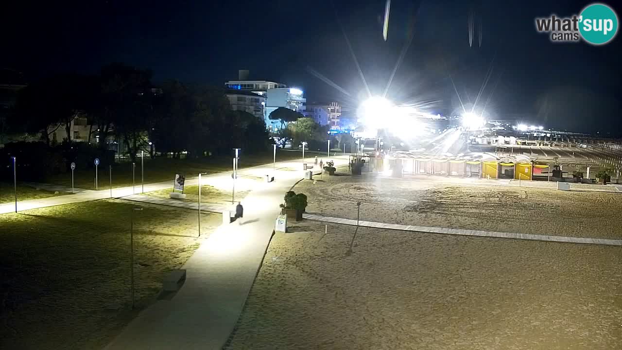Kamera Bibione plaža Lido del Sole | Italija
