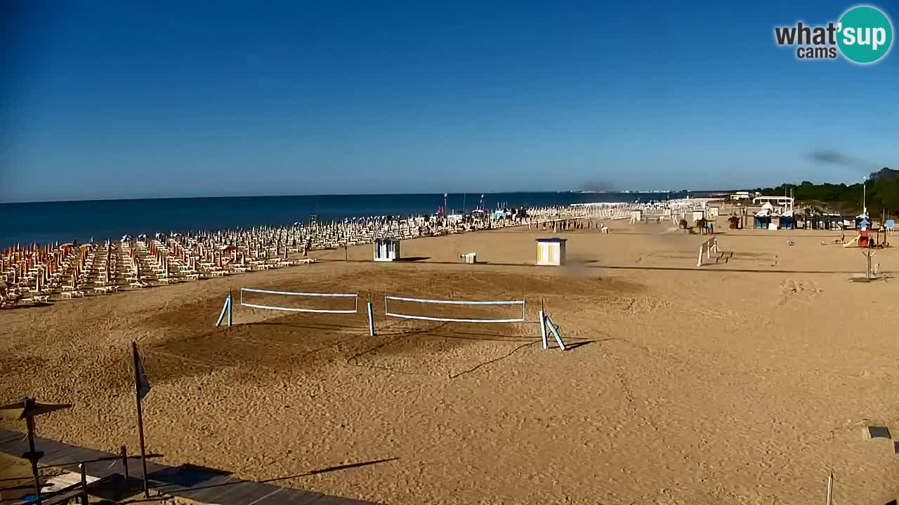Webcam Bibione Lido del Sole | Bibione strand | Italien