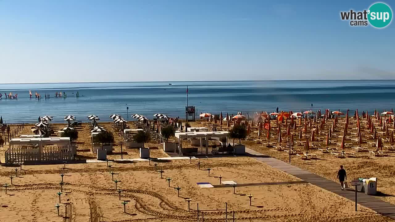 Webcam Bibione Lido del Sole | Bibione strand | Italien