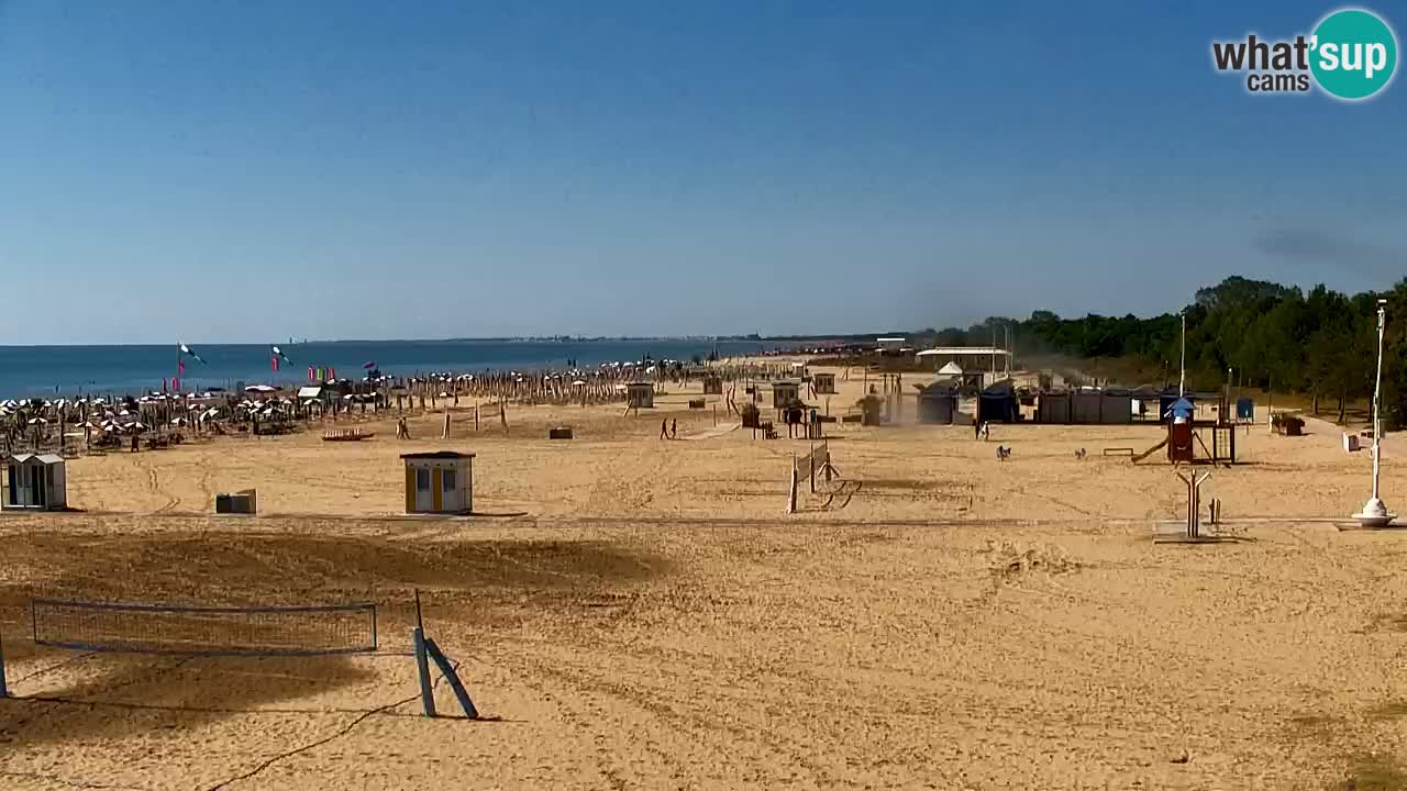 Web kamera Bibione Lido del Sole | Plaža Bibione | Italija