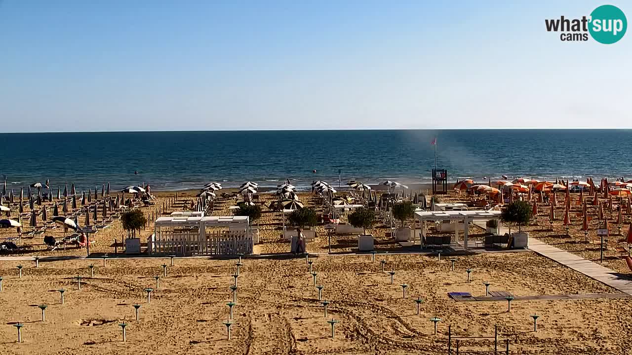 Webcam Bibione Lido del Sole | Bibione strand | Italien