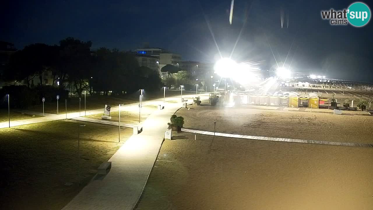 Kamera Bibione plaža Lido del Sole | Italija