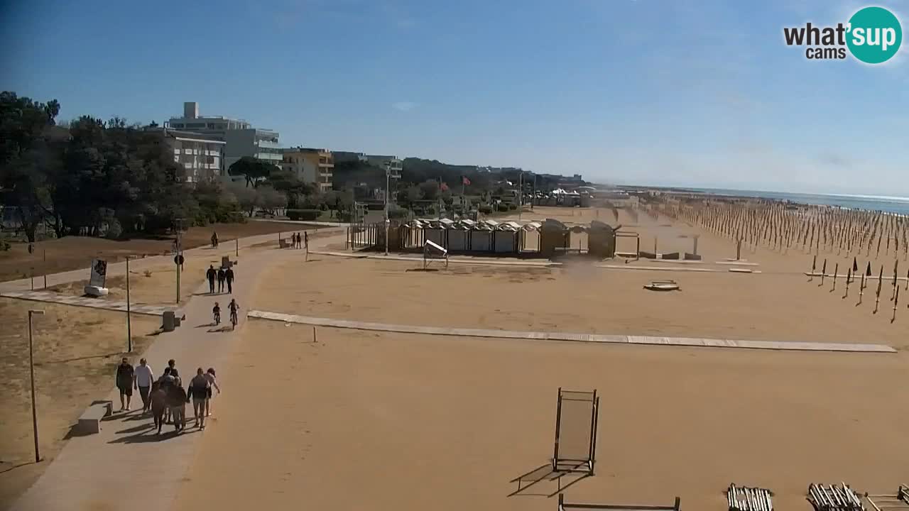 Kamera Bibione plaža Lido del Sole | Italija