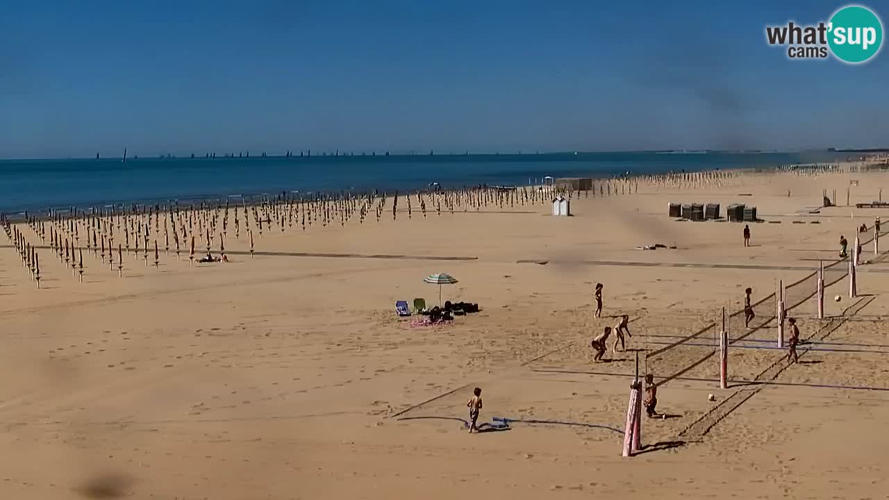 Webcam Bibione Lido del Sole | Bibione strand | Italien