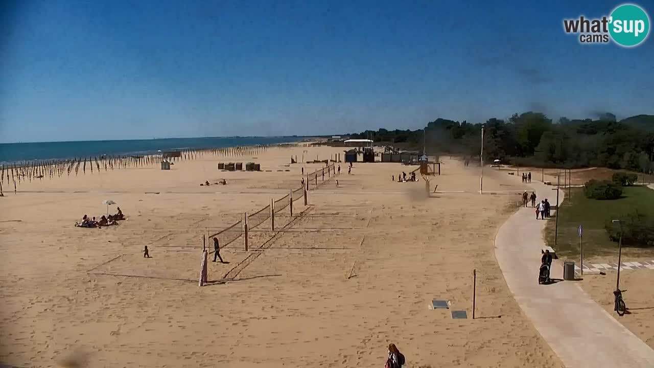 Webcam Bibione Lido del Sole | Bibione strand | Italien