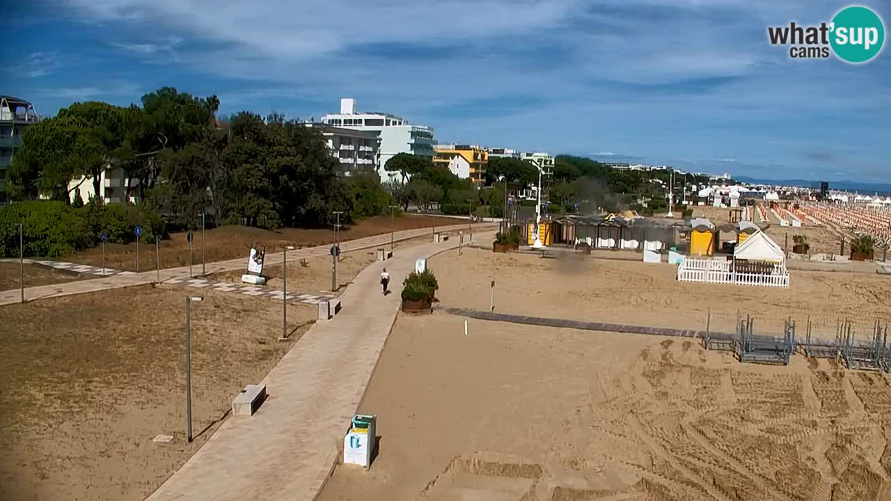 Kamera Bibione plaža Lido del Sole | Italija